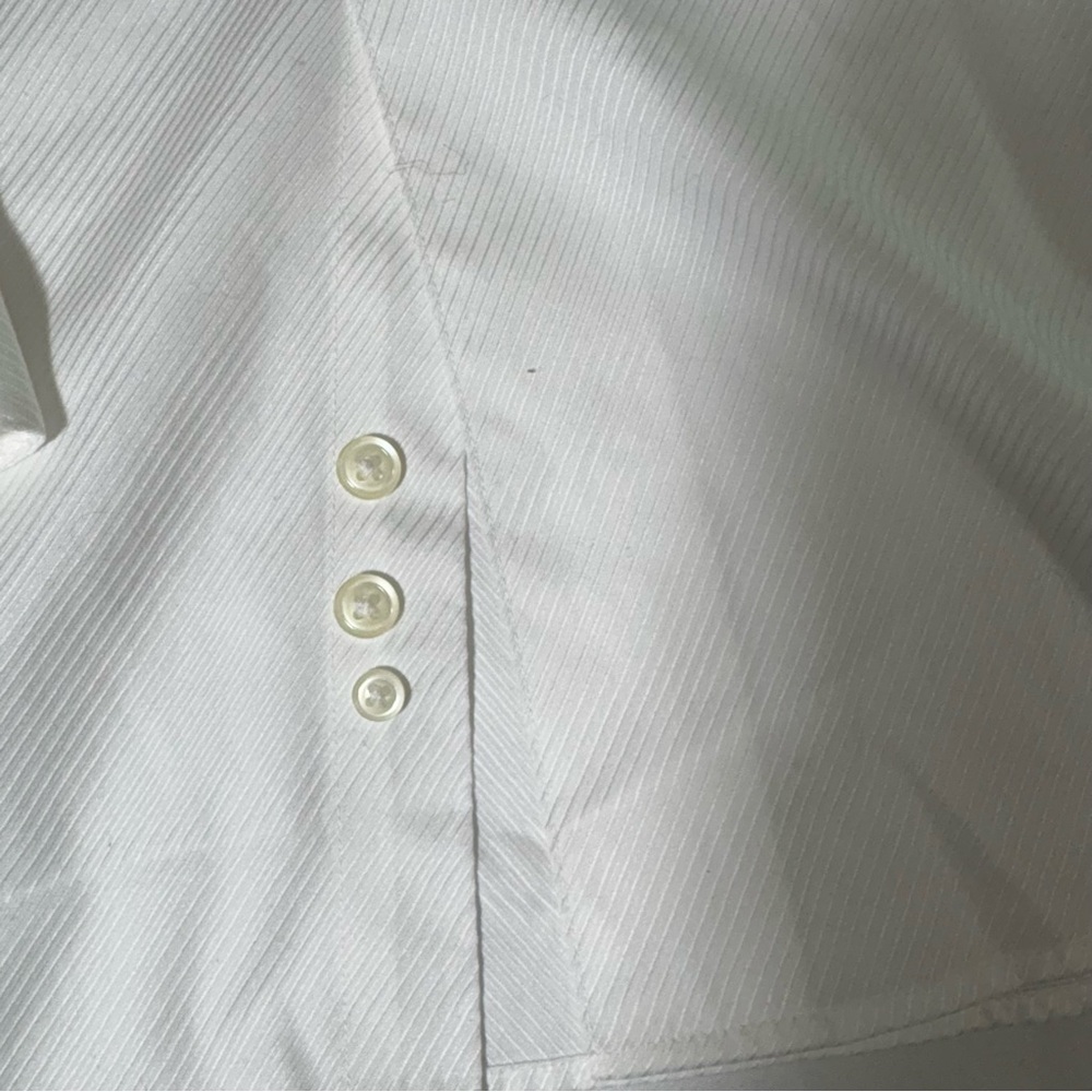 Pronto Uomo Crisp White Dress Shirt - Picture 4 of 10
